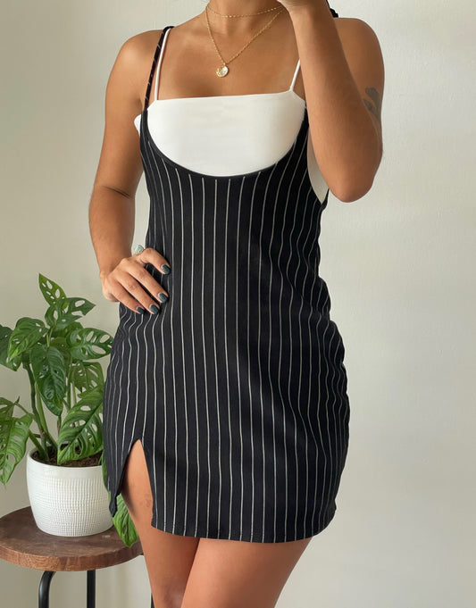 Overall Mini Dress